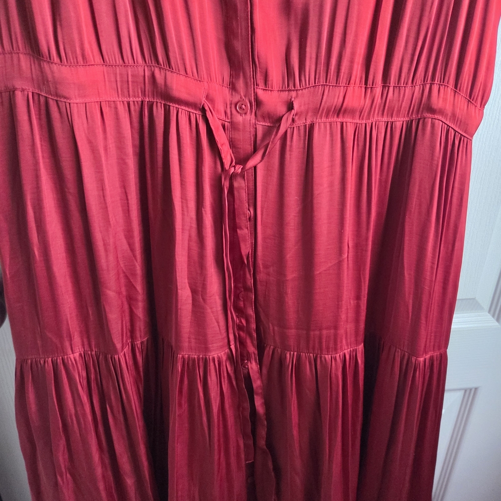 Banana Republic Red Women's Dress - Picture 4 of 8